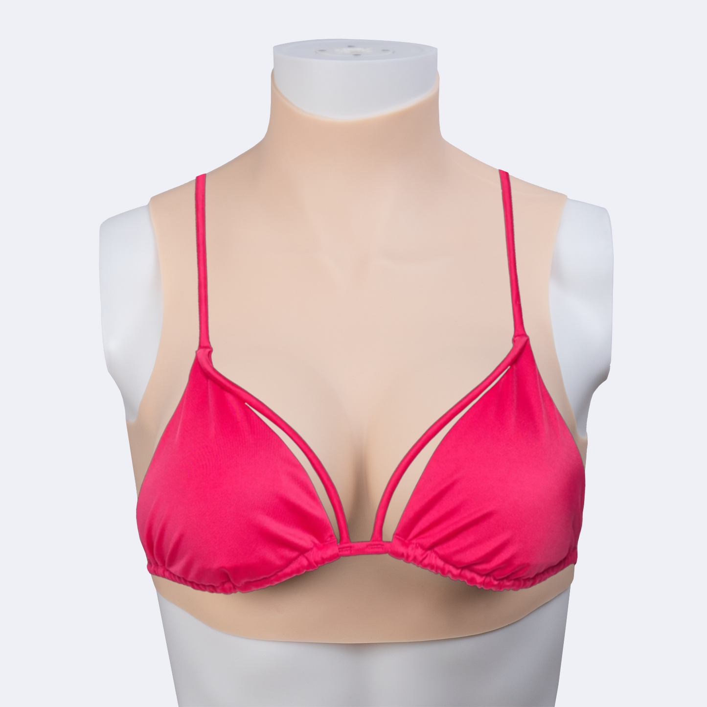 D Cup breast standard size