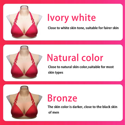 E Cup Silicone prosthetic breasts for men, fake breasts for women, fake breasts for women