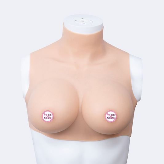 C Cup silicone sleeveless breast shape
