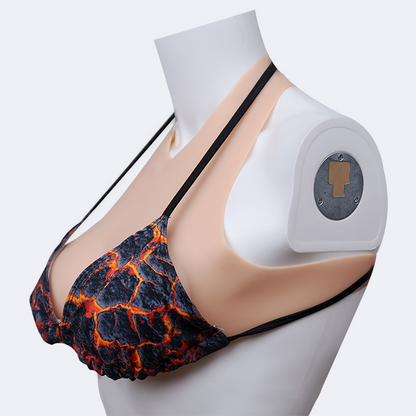 B Cup halterneck backless bust with Velcro