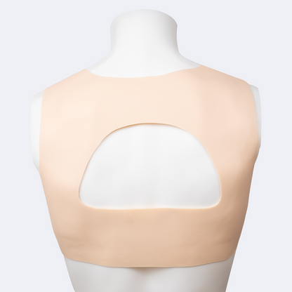 C Cup Breast Forms Round Neck(Hollow back)