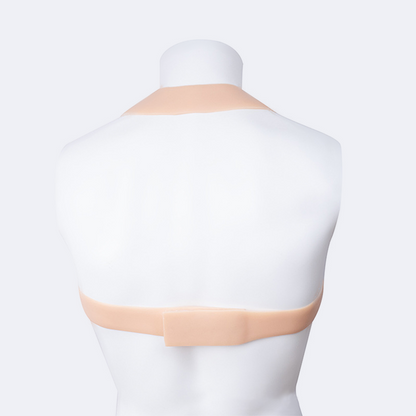 B Cup halterneck backless bust with Velcro