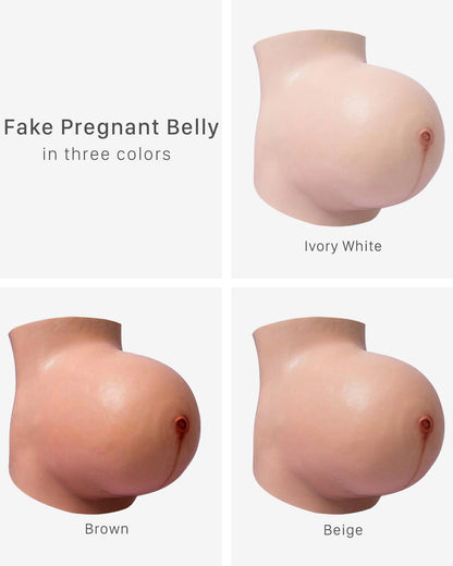 Silicone Pregnant Belly (6-8months)